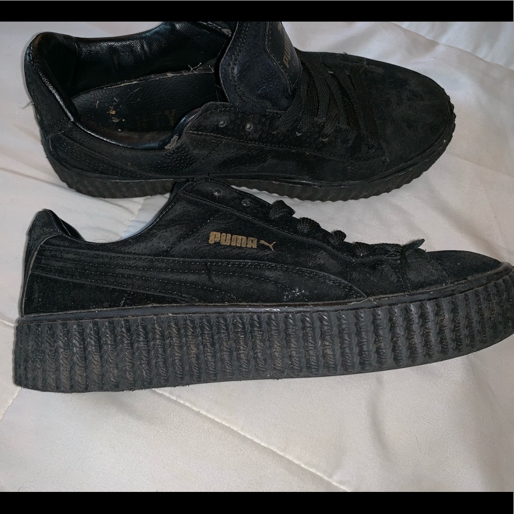 Puma Rihanna Fenty Creepers Black Size 7.5